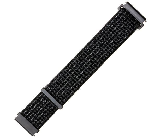 FIXED Nylon Strap do Smartwatch (22mm) wide reflective black - 1086821 - zdjęcie 3